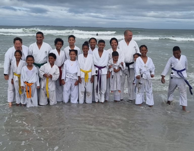 NWS Neko Bellville Karate dojo BEACH GASHKU